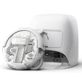 DJI ROMO A Robot Aspirateur Laveur avec Robot Transparent, Aspirateur Robot de 25 000 Pa, détection de Niveau Drone, 200 Jours sans Maintenance, Lavage et séchage Auto des tampons de serpillière