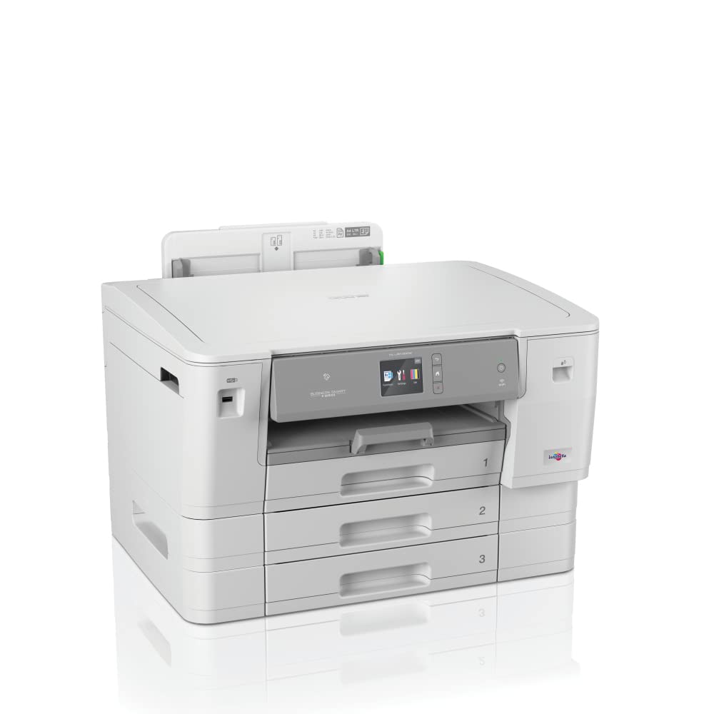 Brother HL-J6010DW | Imprimante Jet d'encre Couleur | Format A3 |Wi-FI | NFC | Jusqu'à 30 Pages par Minute | Recto-Verso | Inclus Cartouches de Démarrage Haute Capacité