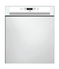 Lave vaisselle encastrable 60 cm Whirlpool WBC3C26 - Lave vaisselle integrable Bandeau blanc - Classe énergétique A++ / Affichage temps restant - Départ différé