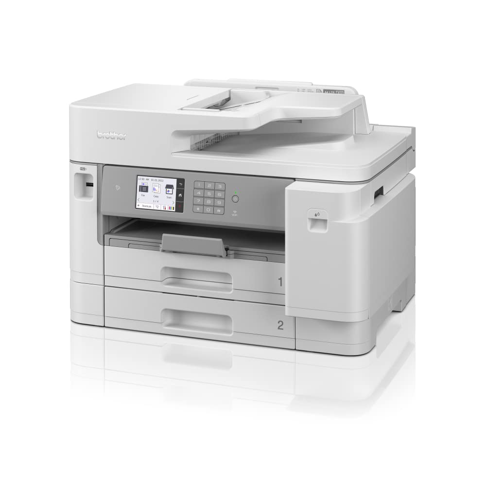 Brother MFC-J5955DW | Imprimante Multifonction 4 en 1| Jet d'Encre Couleur | Impression A4/A3 | NFC | Ethernet & Wi-Fi | Vitesse d’impression jusqu’à 30 ipm