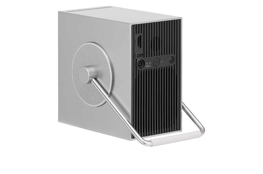 LG CineBeam Portable Vidéoprojecteur HU710PB Design Compact pour Home Cinema, 500 Lumen, 4K UHD, Projection Entre 50"~120", LG Smart webOS 6.0, Bluetooth et Haut-parleurs intégrés