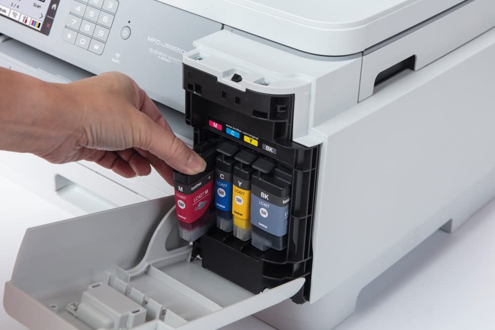 Brother MFC-J5955DW | Imprimante Multifonction 4 en 1| Jet d'Encre Couleur | Impression A4/A3 | NFC | Ethernet & Wi-Fi | Vitesse d’impression jusqu’à 30 ipm