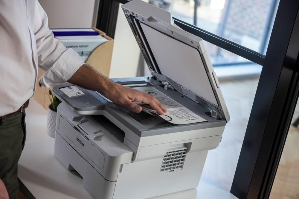 Brother MFC-L2980DW Imprimante Laser Multifonction 4 en 1 (Impression/Scan/Copie/Fax) Noir et Blanc | WiFi | Recto Verso | Imprime jusqu'à 34 Pages pa