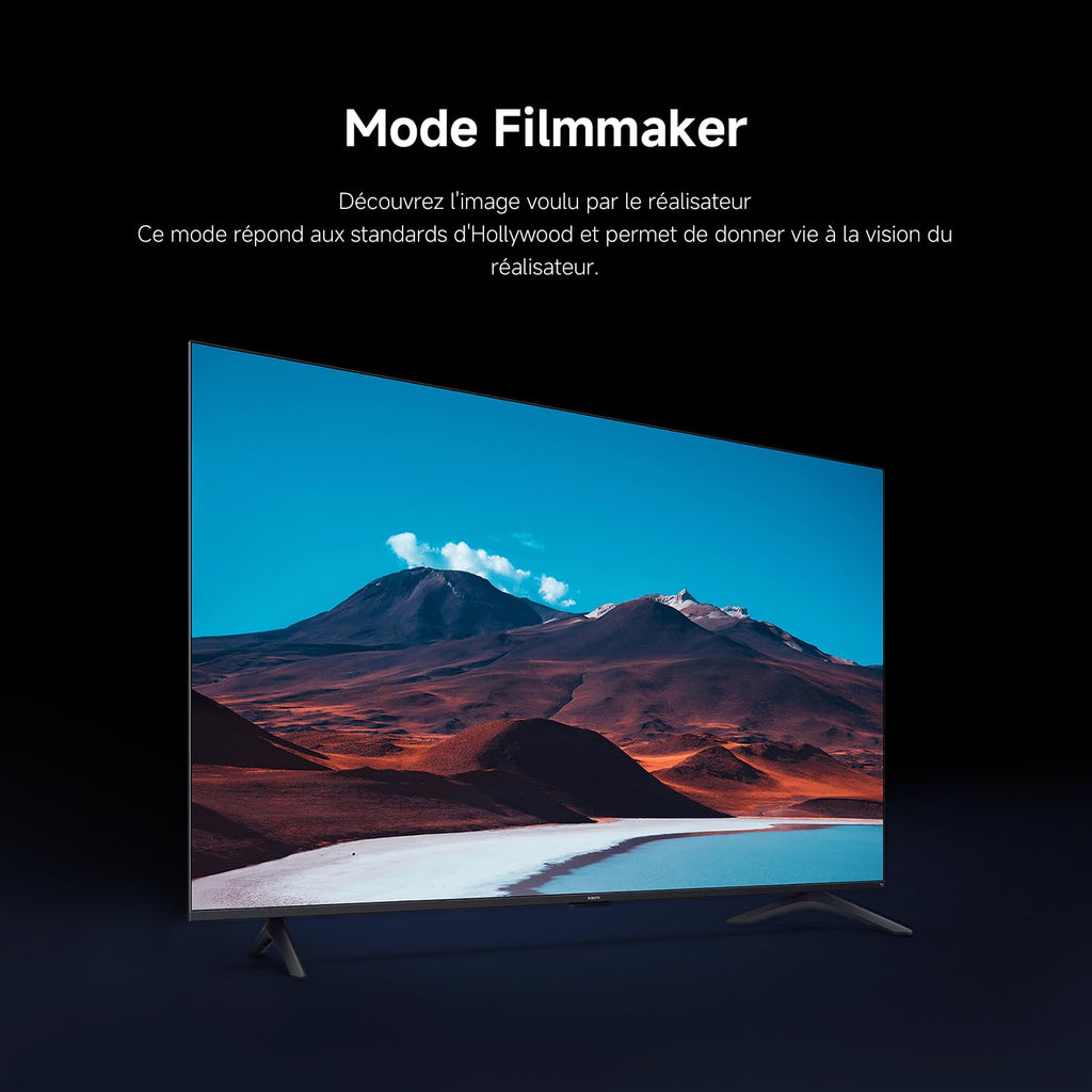 Xiaomi TV F 50, 127 cm (50 Pouces), 4K UHD, Smart TV, Fire TV, Contrôle Vocal Alexa, HDR10, MEMC, Mode Game Boost 120Hz, 2Go+32Go, Compatible avec AirPlay