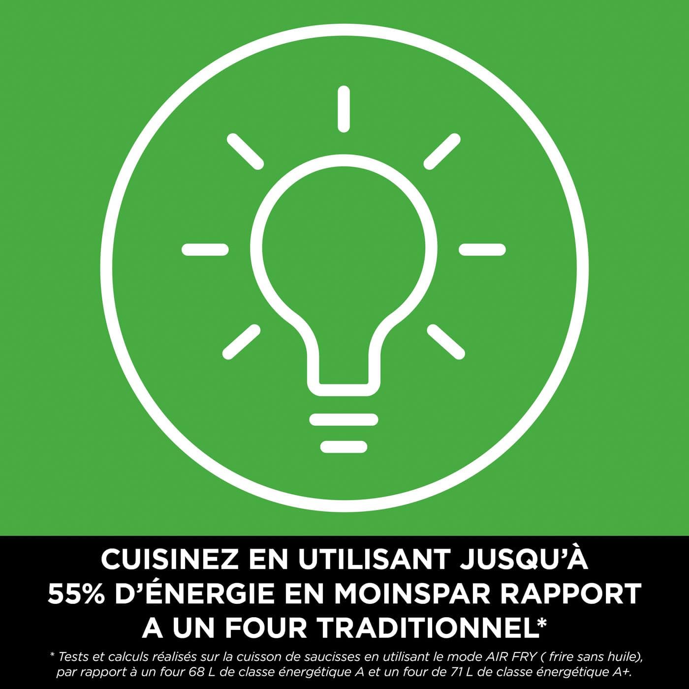NINJA Double Stack XL Friteuse sans huile, friteuse verticale à 2 tiroirs, 4 niveaux cuisson, 2 tiroirs et 2 grilles, design compact, capacité de 9,5L, 6 fonctions de cuisson, 8 portions, gris SL400EU