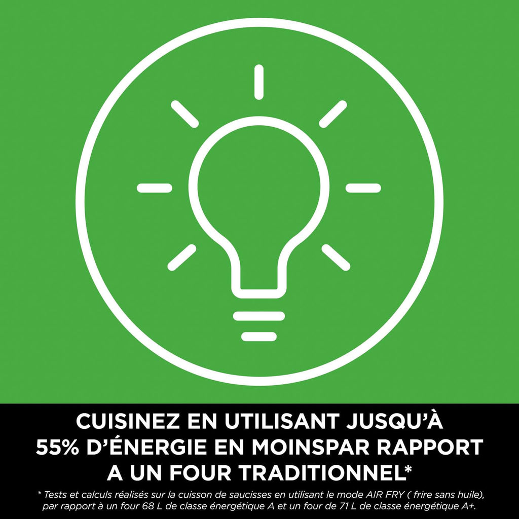 NINJA Double Stack XL Friteuse sans huile, friteuse verticale à 2 tiroirs, 4 niveaux cuisson, 2 tiroirs et 2 grilles, design compact, capacité de 9,5L, 6 fonctions de cuisson, 8 portions, gris SL400EU