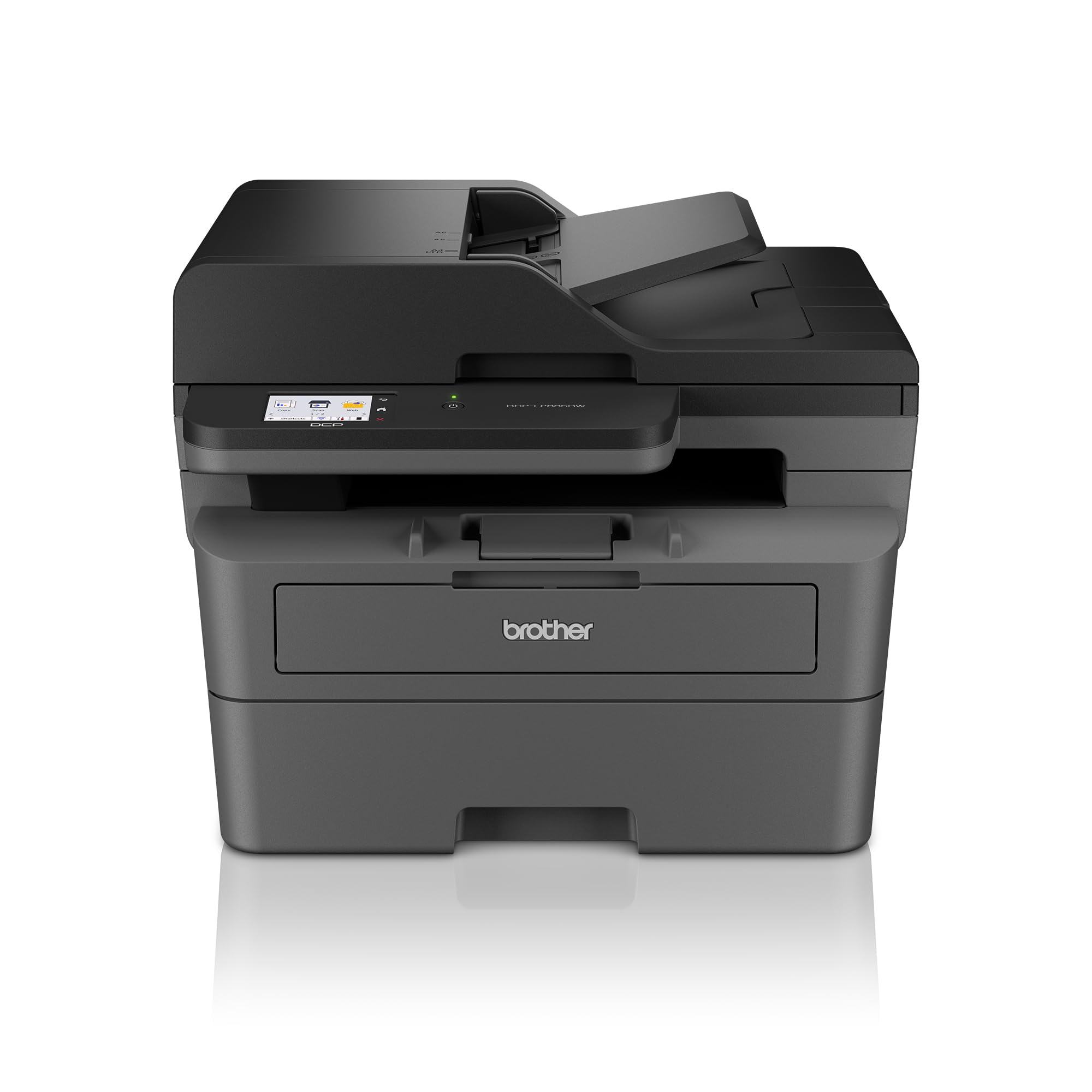 Brother DCP-L2665DW - Imprimante Multifonction 3 en 1 (Impression/Scan/Copie) Laser Monochrome - WiFi & Ethernet - Vitesse d'impression de 34 ppm | Eligible au Forfait d'encreEcoPro