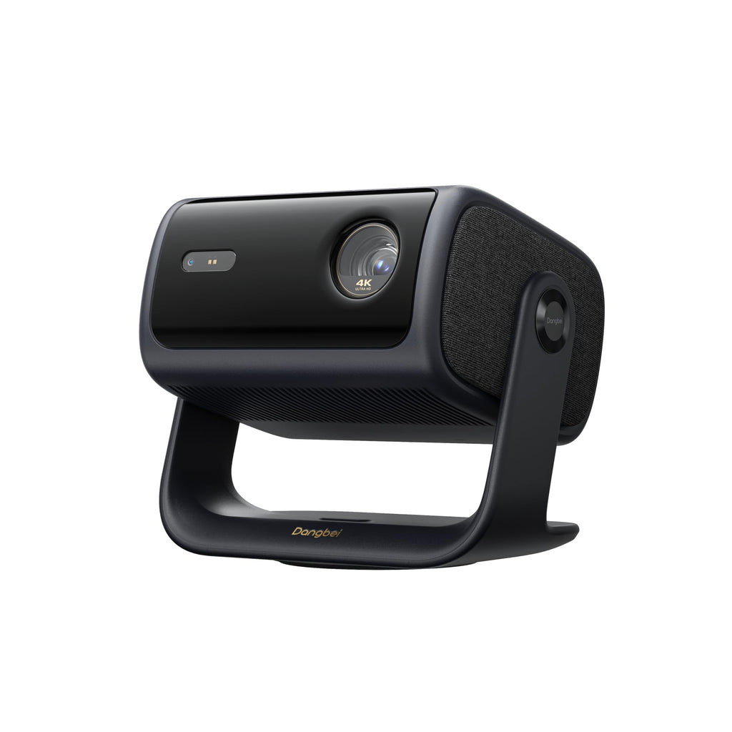 Dangbei MP1 Max, Vidéoprojecteur 4K, 3100 Lumens ISO,110% BT.2020, HDR10+, 3D, Dolby Audio, 300" Grand écran, Rotation à 135°, 2 x 12W Haut-Parleurs