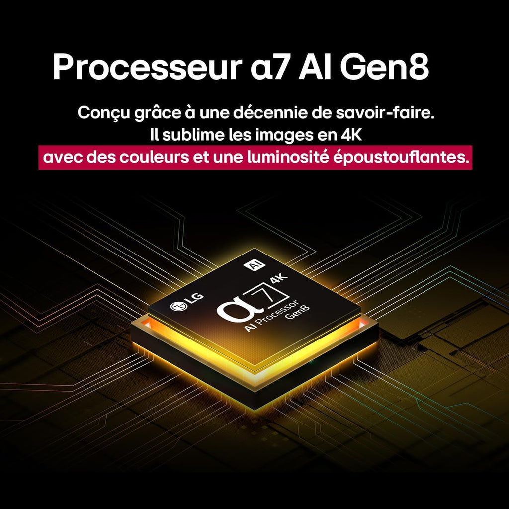 LG TV NANOCELL AI 2025 | 65NANO90| 65'' (164cm) | 4K UHD | HDR10 |webOS 25 | Télécommade AI Magic Remote | Alexa, Google Assistant | Netflix Disney+ Canal+ Prime Video | AirPlay 2 | Couleurs Pures