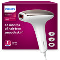 Philips Lumea série 7000, Épilateur à lumière pulsée, alternative à l'épilation laser, 3 embouts pour le corps, le visage et le maillot, modèle SC1999/00