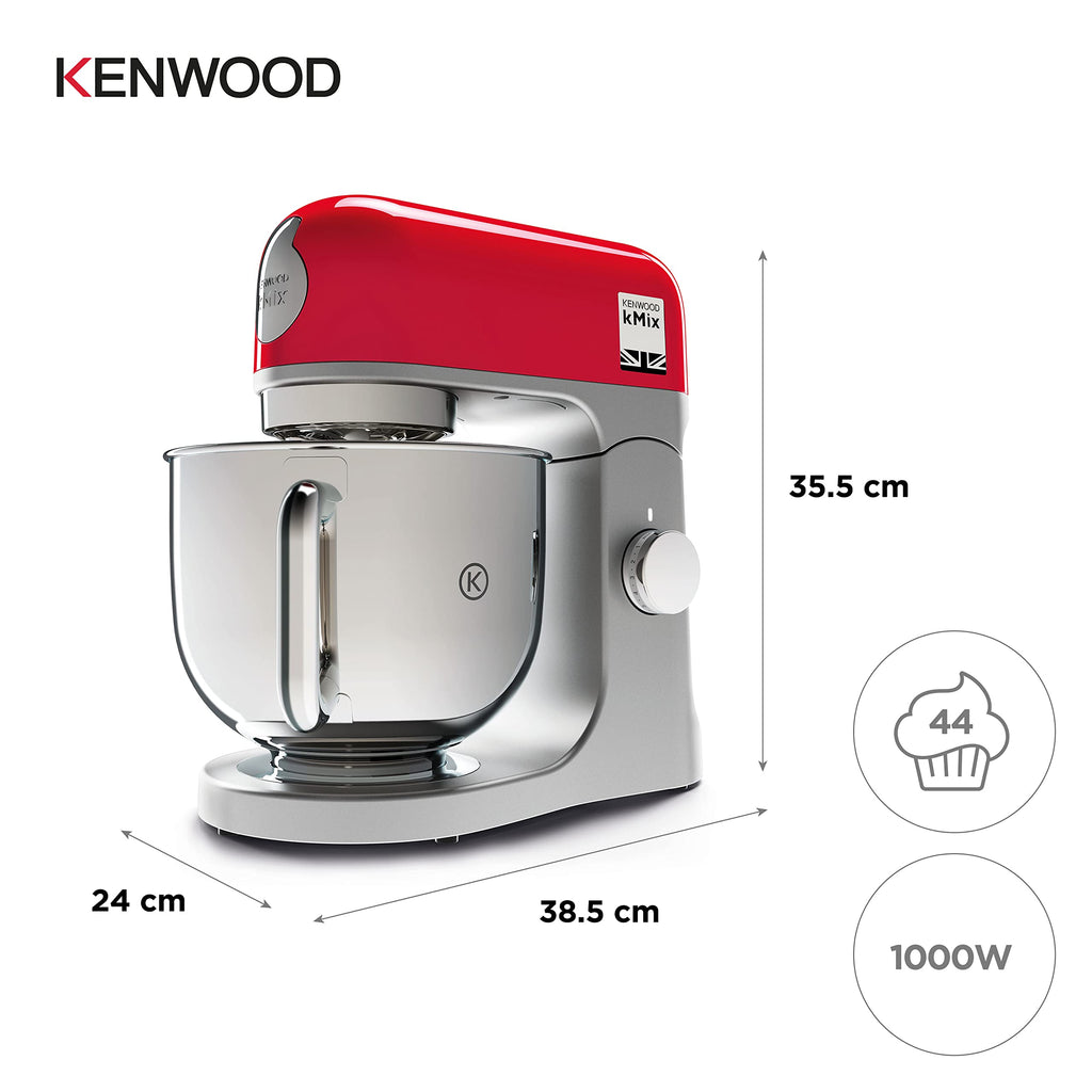 Robot pâtissier KENWOOD KMX750RD - Rouge - 1000 W - 5 L