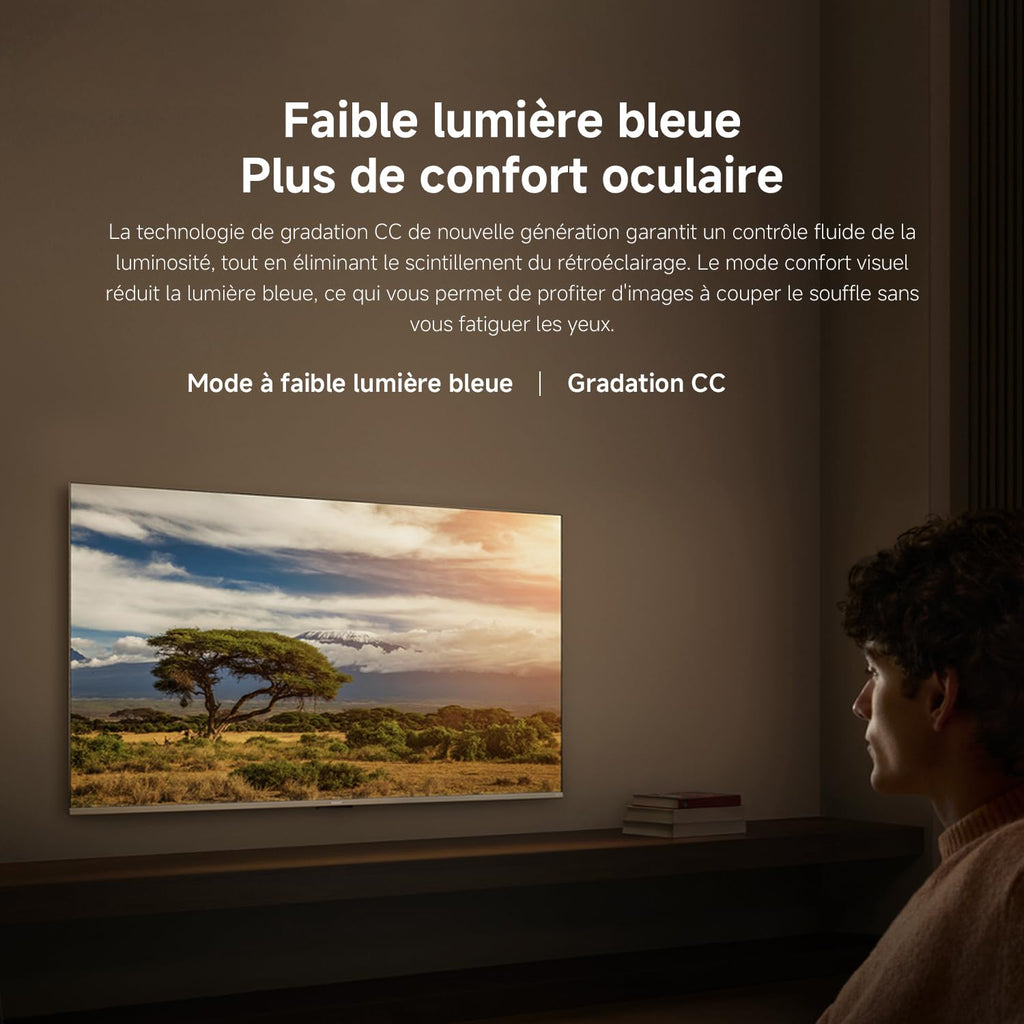 Xiaomi TV F 50, 127 cm (50 Pouces), 4K UHD, Smart TV, Fire TV, Contrôle Vocal Alexa, HDR10, MEMC, Mode Game Boost 120Hz, 2Go+32Go, Compatible avec AirPlay