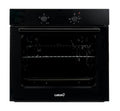 Cata Four statique SES 6004 BK 4 fonctions porte panoramique Full Glass Nettoyage AquaSmart Éclairage intérieur Largeur 60 cm Grande capacité 62 L Éclairage intérieur Finition inox Verre noir