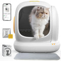 Wolmds Litière Chat Autonettoyante UBPet C20 – Bac Litière Automatique 75L, Idéal pour Plusieurs Chats, Anti-Fuites, Anti-Odeur, Sécurité Renforcée