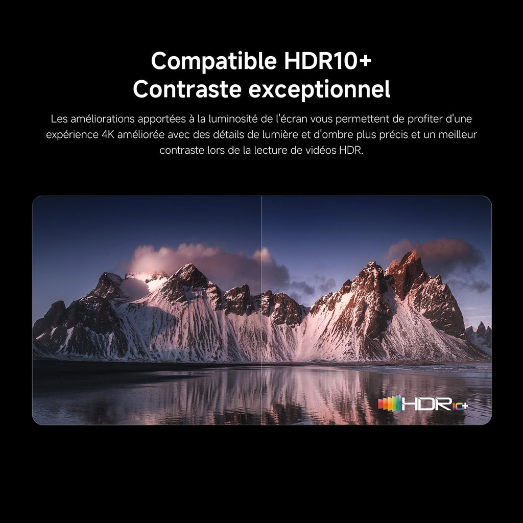 XIAOMI TV F Pro 65, 165 cm (65 Pouces), 4K UHD QLED, Smart TV, Fire TV, Contrôle Vocal Alexa, HDR10+, Mode Game Boost 120Hz, MEMC, 2Go+32Go, Compatible avec AirPlay