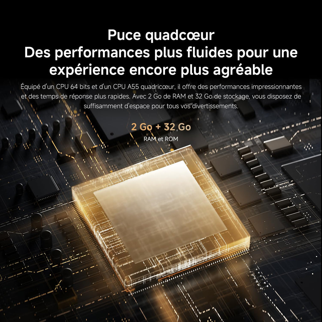 XIAOMI TV F Pro 65, 165 cm (65 Pouces), 4K UHD QLED, Smart TV, Fire TV, Contrôle Vocal Alexa, HDR10+, Mode Game Boost 120Hz, MEMC, 2Go+32Go, Compatible avec AirPlay
