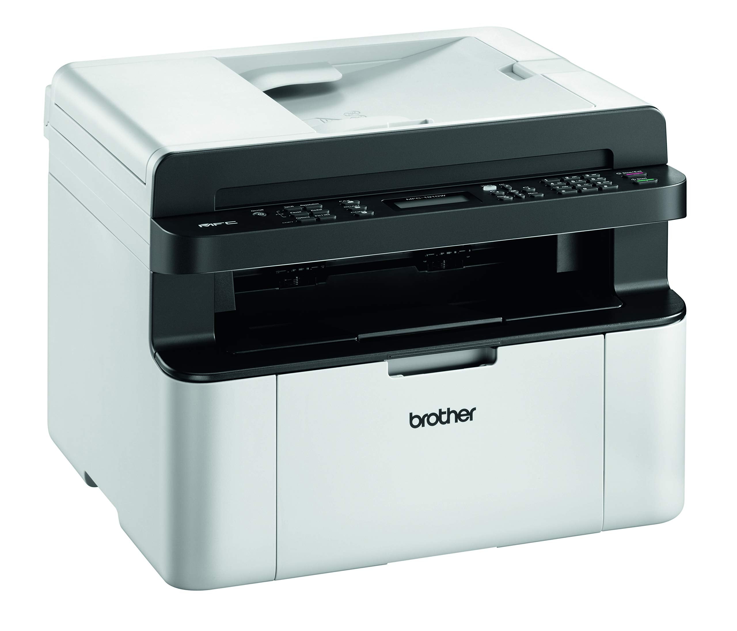 Brother MFC-1910W Imprimante Multifonction laser 4 en 1 | Monochrome | A4 | Impression, Numérisation Couleur, Copie | Wi-Fi
