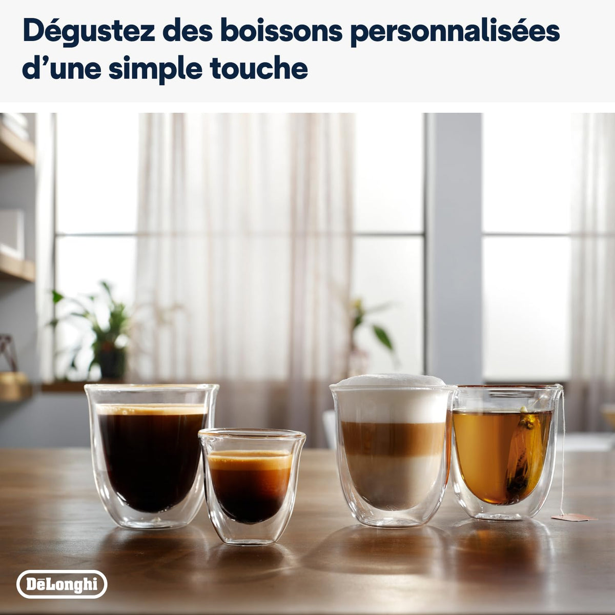 De'Longhi Magnifica Evo ECAM292.52.GB, Machine Automatique à Café en Grains, Broyeur Intégré, Panneau de Commande à Icônes Blanc et Noir, Technologie LatteCrema Hot, 1450W, Noire