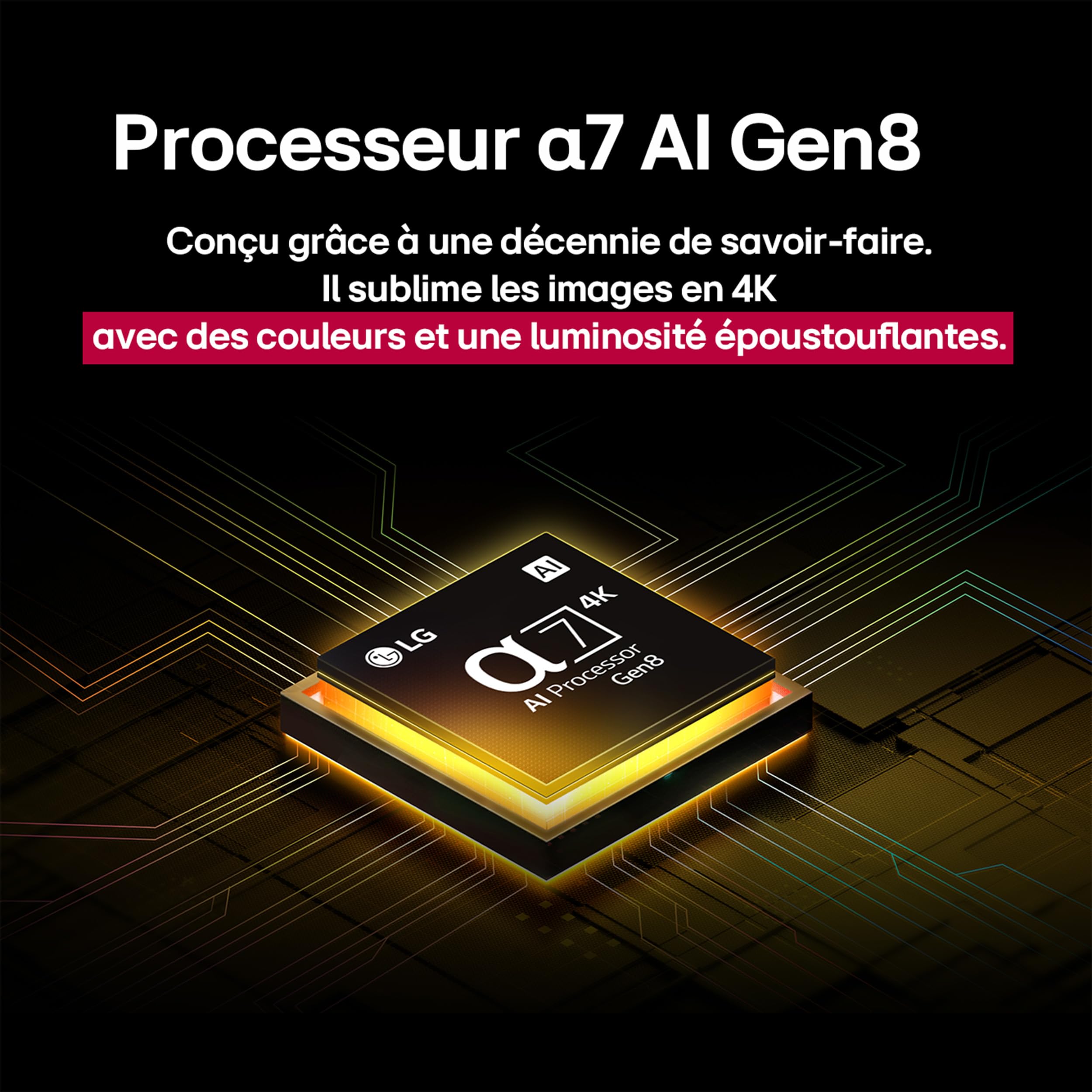 LG TV QNED AI 2025 | 65QNED8E | 65'' (165cm) | 4K UHD | HDR10 | webOS 25 | Télécommade AI Magic Remote | Alexa, Google Assistant | Netflix Disney+ CANAL+ Prime Video | AirPlay 2 | Luminosité éclatante
