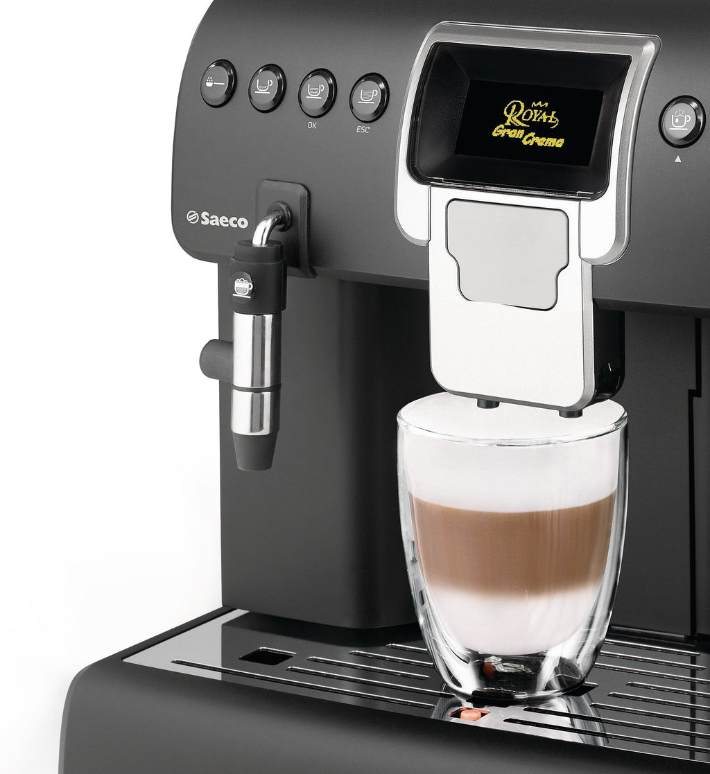 Philips HD8920/01 Machine à café automatique Royal Gran Crema Noir mat, 2,2 l, 350 g, 1400 W
