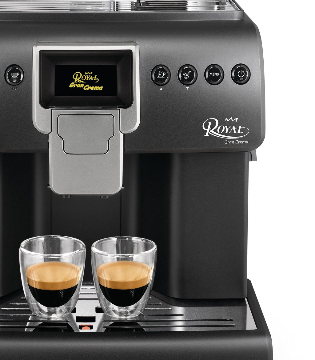 Philips HD8920/01 Machine à café automatique Royal Gran Crema Noir mat, 2,2 l, 350 g, 1400 W